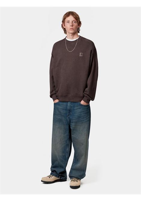 vista sweatshirt man palisander CARHARTT WIP | I02952233H.GD